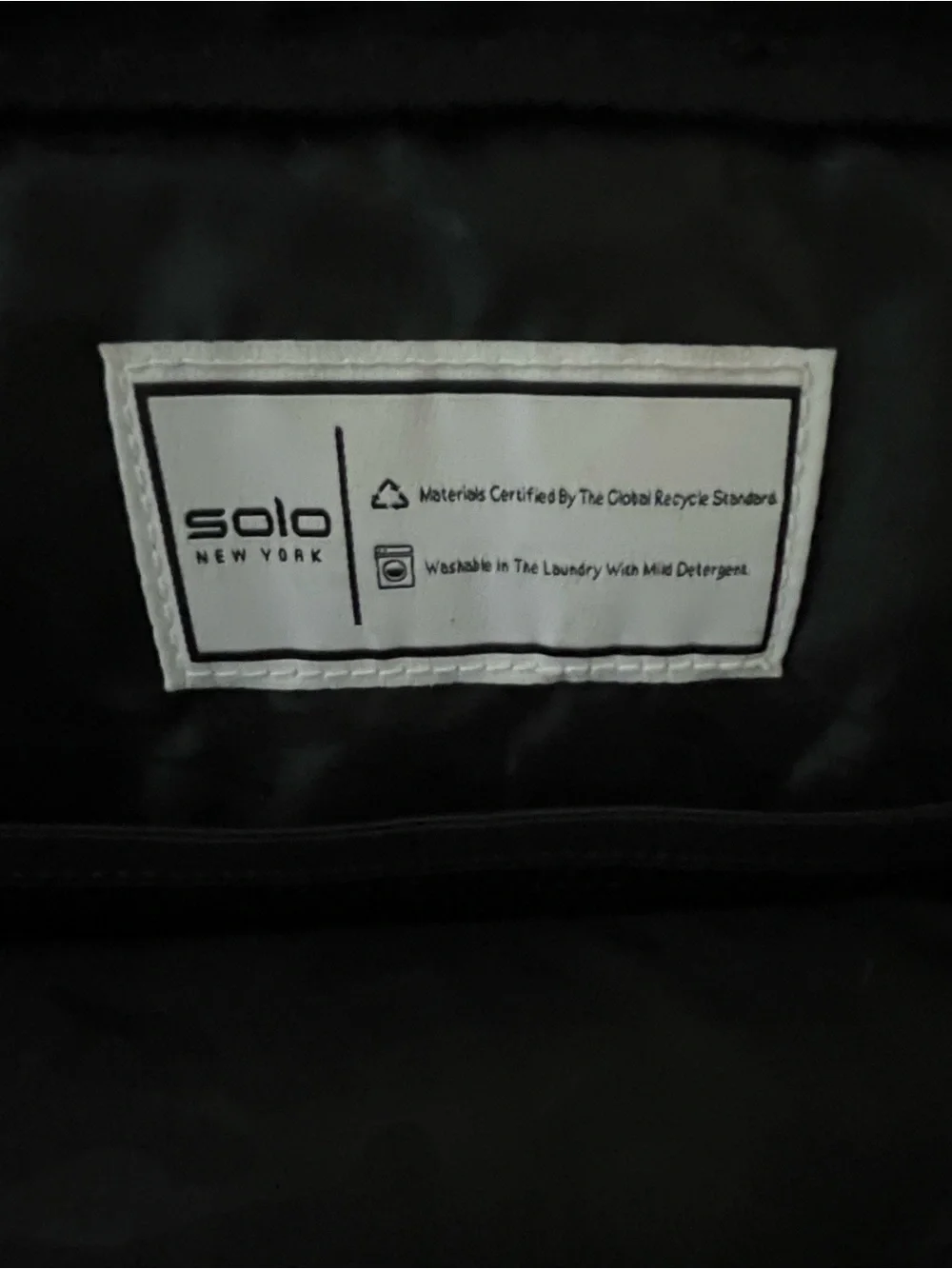 Black Crossbody Messenger Laptop Bag
